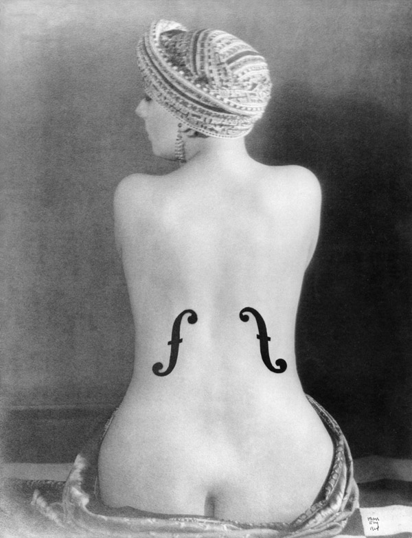 Man Ray. El violín de Ingres, 1924